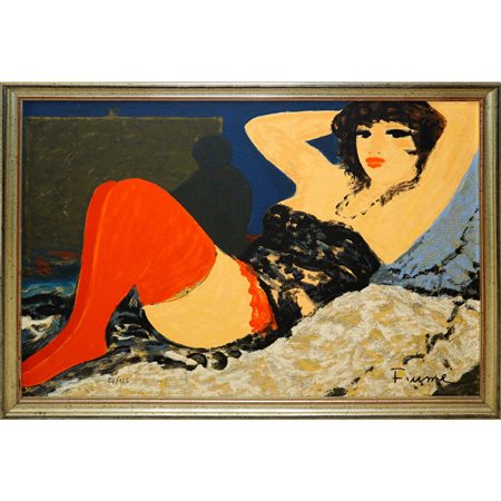 Salvatore Fiume (Comiso 1915 - Milano 1997)  - Odalisca