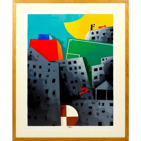 Emilio Tadini (Milano 1927 - Milano 2002)  - Senza titolo