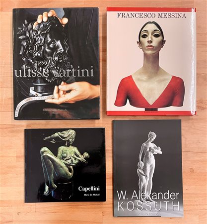 ARTE DEL DOPOGUERRA (KOSSUTH, CAPELLINI, MESSINA, SARTINI) - Lotto unico di 4 cataloghi