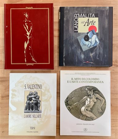 COLLETTIVE D'ARTE DEL DOPOGUERRA - Lotto unico di 4 cataloghi