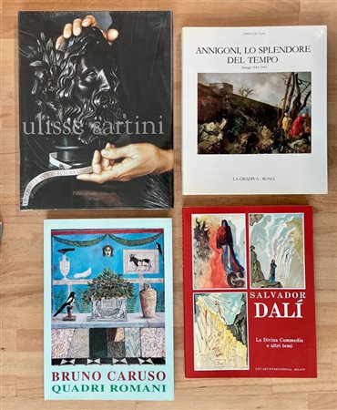 PITTURA E SCULTURA ITALIANA - Lotto unico di 4 cataloghi