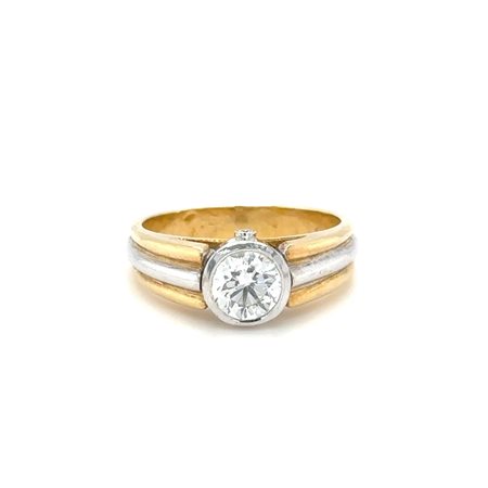 ANELLO IN ORO 18K 8.35 GR CON DIAMANTI – DH-R1000