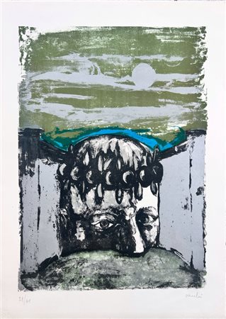 Sergio Vacchi, Autoritratto