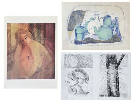 Giovanni Nannelli, Tre litografie