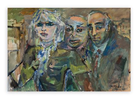 MINO MACCARI (1898-1989) - Senza Titolo, anni '70