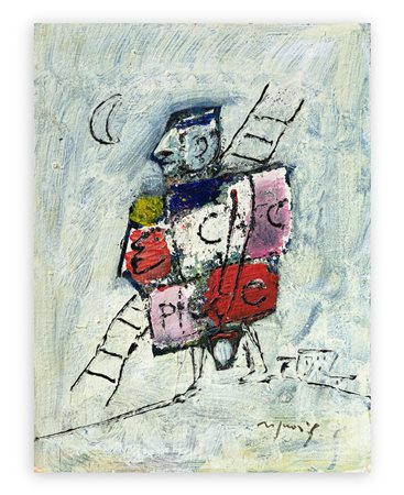 FRANCO ROGNONI (1913-1999) - L'attacchino