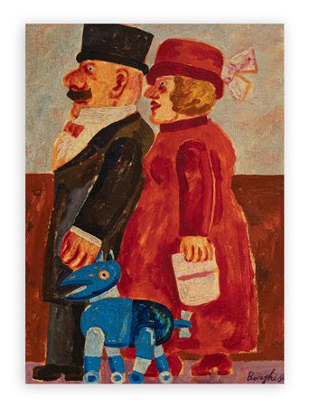 FRANZ BORGHESE (1941-2005) - Senza Titolo