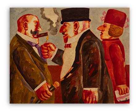 FRANZ BORGHESE (1941-2005) - Senza Titolo