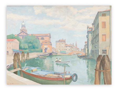 UGO CELADA DA VIRGILIO (1895-1995) - Venezia, anni '50