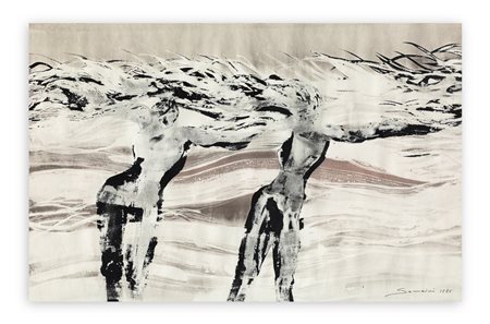 FRANCESCO SOMAINI (1926-2005) - Senza Titolo, 1985