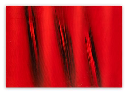 ENNIO FINZI (1931-2024) - Il verso del colore in in rosso, 2008