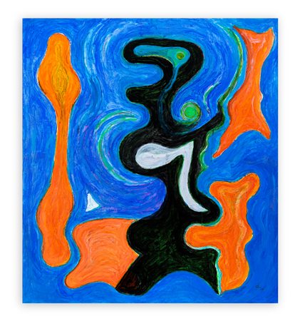 GILLO DORFLES (1910-2018) - Il nero domina, 2010