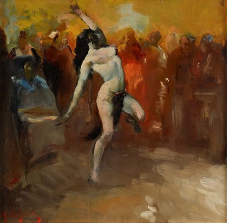 Alfredo Del Sordo Otranto 1905 - Roma 1961 Ballerina Firmato: 'A del Sordo'...