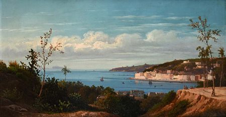 Alessandro La Volpe Lucera 1820 - Roma 1887 Mergellina 1870 Firmato e datato...