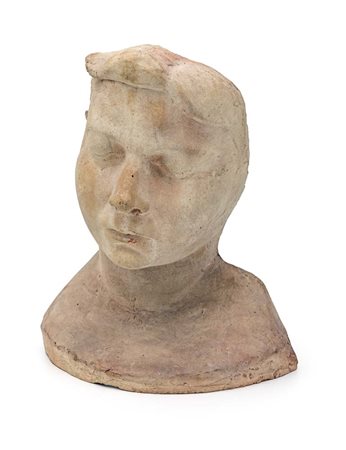 Aniellantonio Mascolo 1903 - 1979 Giovane donna dormiente Firmata a destra:...