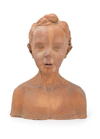 Teodoro Russo Brindisi 1896 - ? Fanciullo 1925 Firmata e datata sul retro: ‘T...