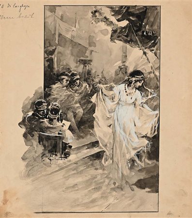 Francesco Galante Santa Margherita Di Savoia 1884 - Napoli 1972 La danza di...