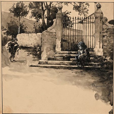 Francesco Galante Santa Margherita Di Savoia 1884 - Napoli 1972 Tavola per...