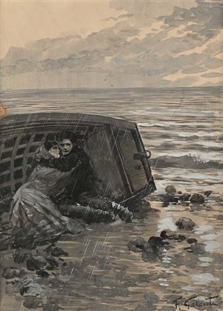 Francesco Galante Santa Margherita Di Savoia 1884 - Napoli 1972 Tavola per...