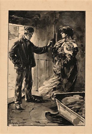 Francesco Galante Santa Margherita Di Savoia 1884 - Napoli 1972 Tavola per...