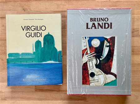 VIRGILIO GUIDI E BRUNO LANDI - Lotto unico di 2 cataloghi