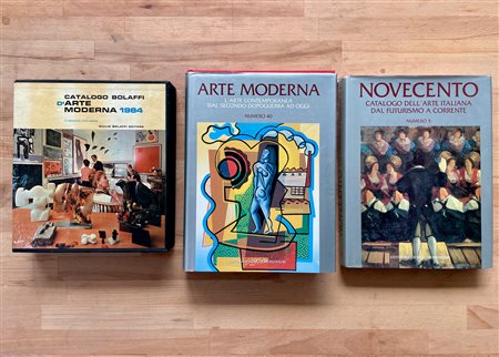 ANNUARI D'ARTE MODERNA - Lotto unico di 3 cataloghi