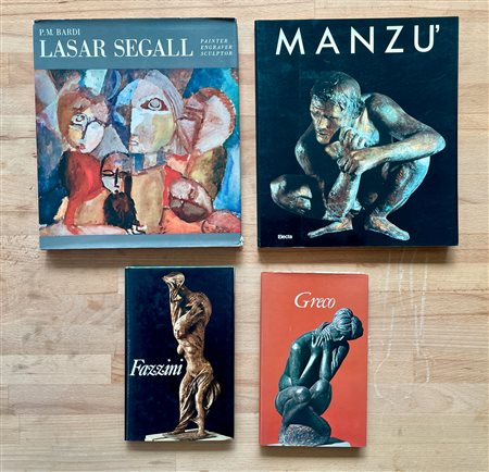 SCULTURA DEL XX SECOLO - Lotto unico di 4 cataloghi: