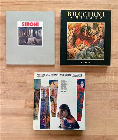 ARTE ITALIANA DEL PRIMO NOVECENTO - Lotto unico di 3 cataloghi