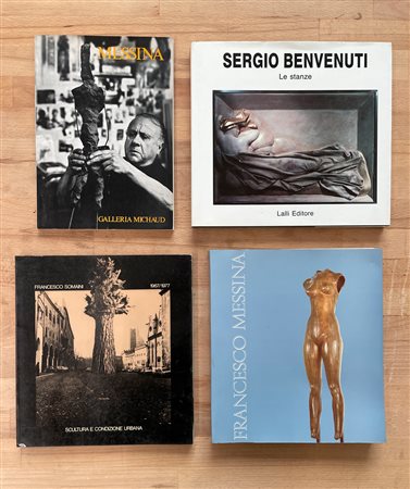 SCULTURA ITALIANA DEL XX SECOLO - Lotto unico di 4 cataloghi