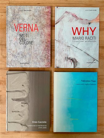 ARTE ANALITICA (VAGO, CACCIOLA, RACITI E VERNA) - Lotto unico di 4 cataloghi