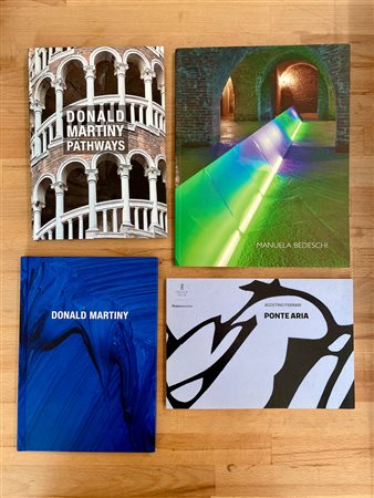 ARTE CONTEMPORANEA - Lotto unico di 4 cataloghi