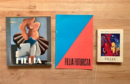 FUTURISMO (FILLIA) - Lotto unico di 3 cataloghi: