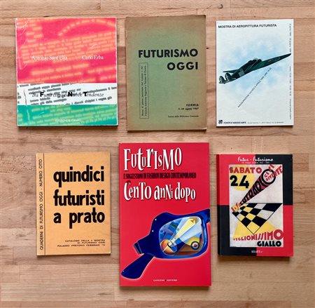 FUTURISMO (ESPOSIZIONI DI PITTURA FUTURISTA) - Lotto unico di 6 cataloghi: