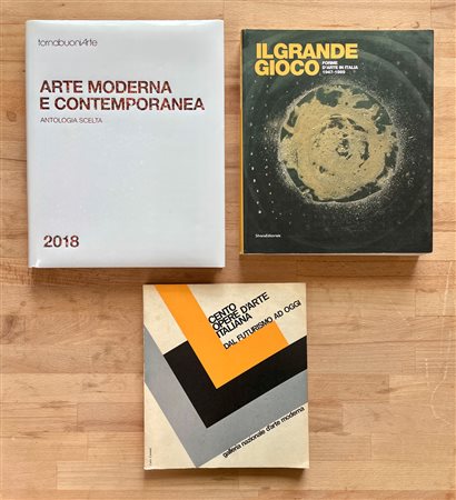 COLLETTIVE DI ARTE DEL DOPOGUERRA - Lotto unico di 3 cataloghi