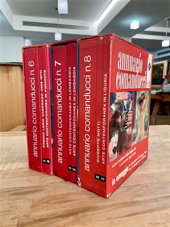ANNUARI COMANDUCCI - Lotto unico di 3 cofanetti