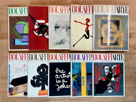 BOLAFFI ARTE - Lotto unico di 10 riviste