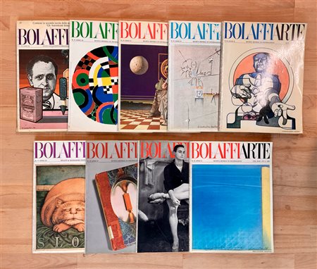 BOLAFFI ARTE - Lotto unico di 9 riviste