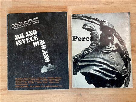 SCULTURA E ARCHITETTURA - Lotto unico di 2 cataloghi