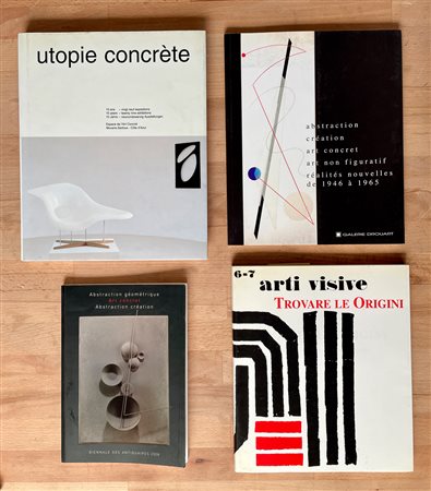 ASTRATTISMO E ARTE CONCRETA - Lotto unico di 4 cataloghi