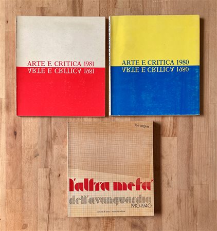 ARTE ITALIANA DEL DOPOGUERRA - Lotto unico di 3 cataloghi