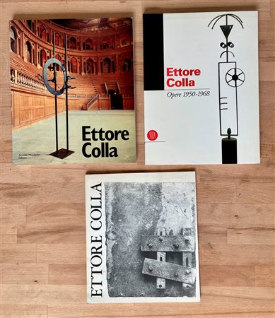ETTORE COLLA - Lotto unico di 3 cataloghi
