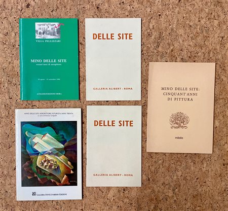 FUTURISMO (MINO DELLE SITE) - Lotto unico di 5 rari cataloghi