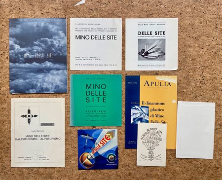 FUTURISMO (MINO DELLE SITE) - Lotto unico di 6 tra piccoli cataloghi e pieghevoli illustrati