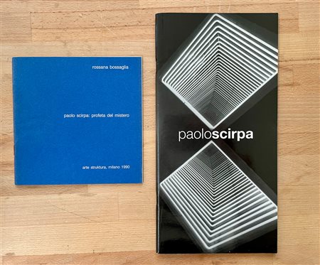 ARTE OPTICAL E CINETICA (PAOLO SCIRPA) - Lotto unico di 2 cataloghi