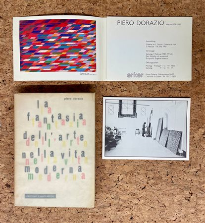 PIERO DORAZIO - La fantasia dell'arte nella vita moderna, 1955