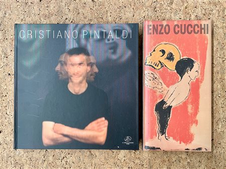 ENZO CUCCHI E CRISTIANO PINTALDI - Lotto unico di 2 cataloghi