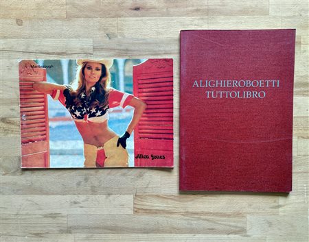 ALIGHIERO BOETTI E ALLEN JONES - Lotto unico di 2 cataloghi