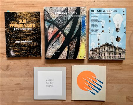 COLLETTIVE D'ARTE DEL DOPOGUERRA - Lotto unico di 5 cataloghi