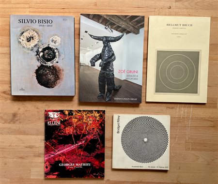 ARTE INTERNAZIONALE DEL DOPOGUERRA - Lotto unico di 5 cataloghi