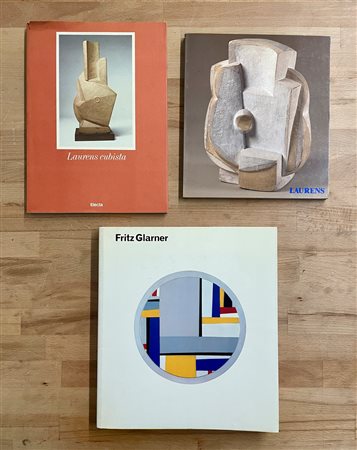 HENRI LAURENS E FRITZ GLARNER - Lotto unico di 3 cataloghi